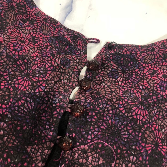 Ella Moss Purple Silk Enchantress Sleeveless Dress - Picture 4 of 8